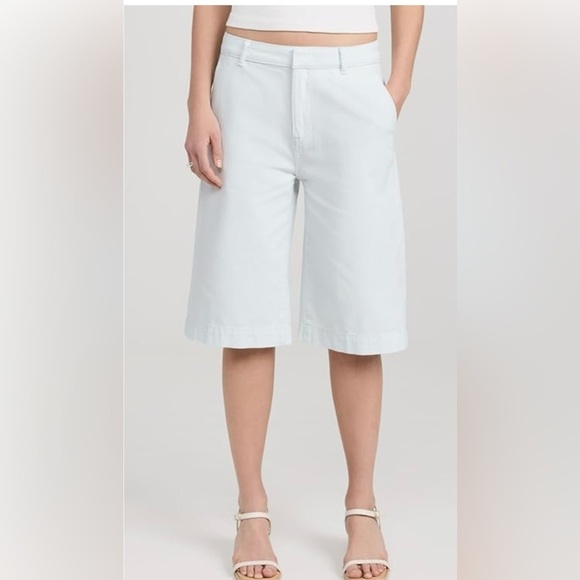 Vince Women's Spring Twill Long Shorts Size 29 NWT - Picture 1 of 14